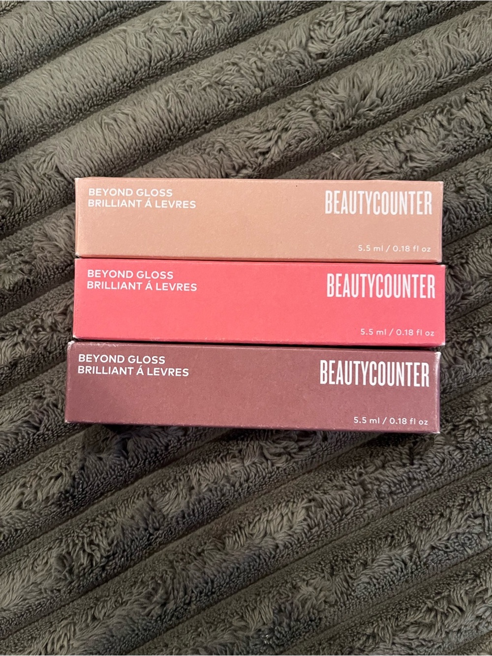 Three Beautycounter Beyond Gloss, NIB